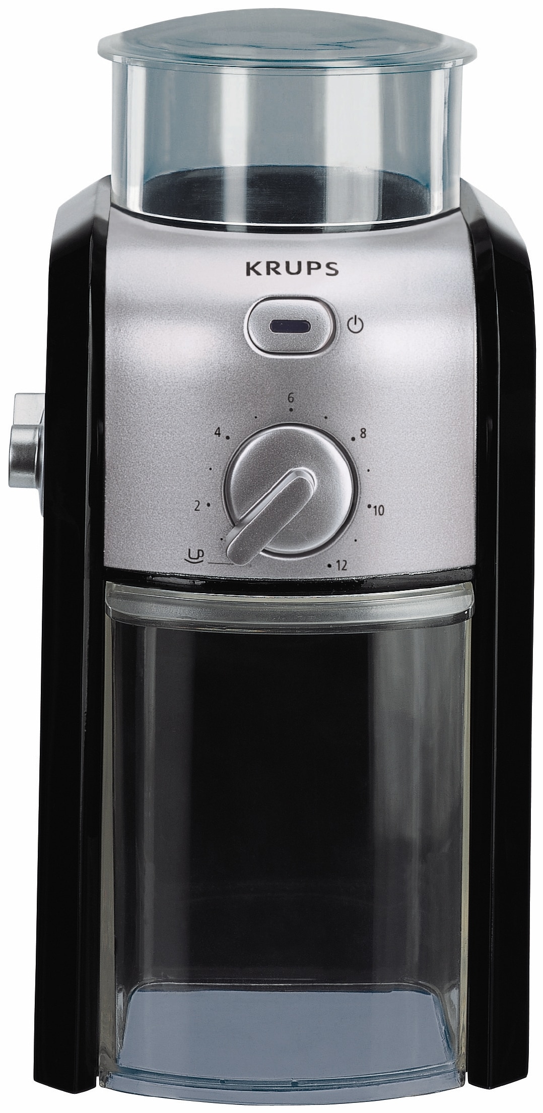 Krups G VX2 42 Kaffee-Espresso-Mühle Schwarz / Chrom