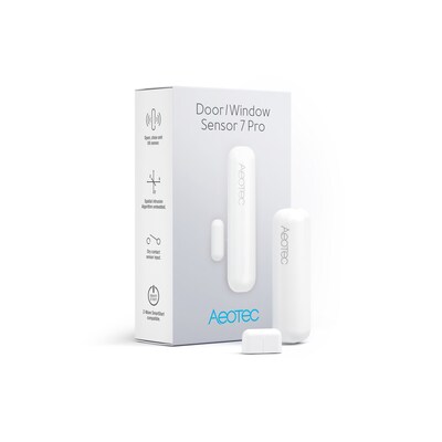 Sensor günstig Kaufen-Aeotec Door Window Sensor 7 Pro. Aeotec Door Window Sensor 7 Pro <![CDATA[• SmartStart fähig • Z-Wave Plus V2 • S2 Security • Funkstandard(s): Z-Wave • Lieferumfang:]]>. 