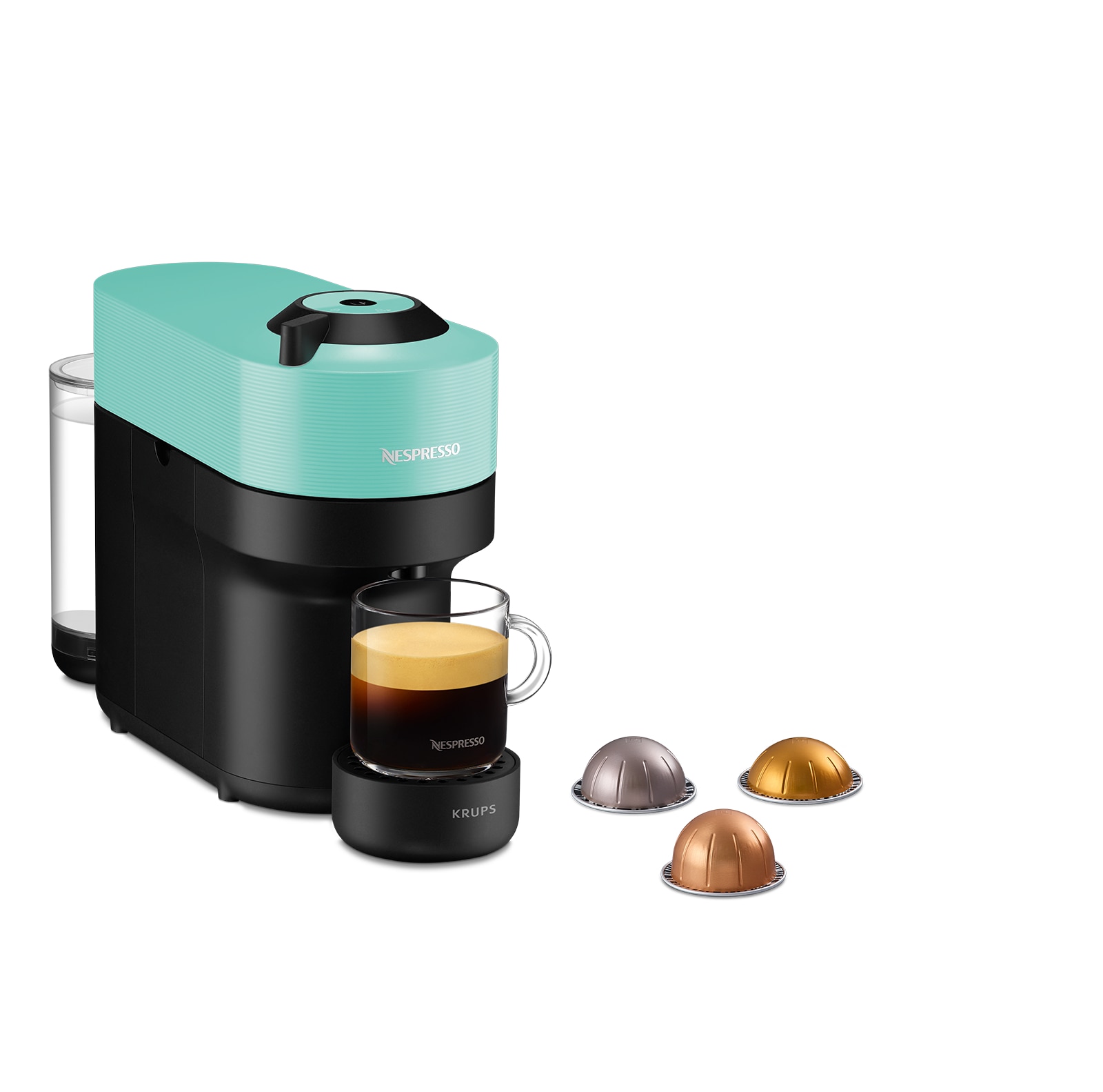 Krups XN9204 Nespresso Vertuo Pop Aqua Mint