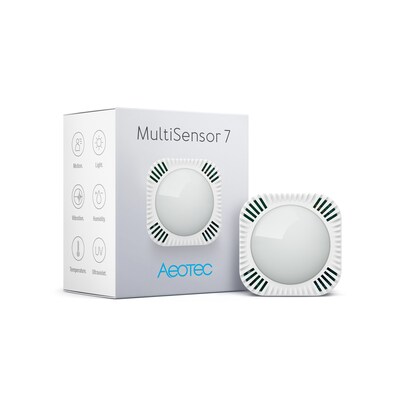 Multi Plus günstig Kaufen-Aeotec Multisensor 7. Aeotec Multisensor 7 <![CDATA[• SmartStart fähig • Z-Wave Plus V2 • S2 Security • Vibrationssensor, Lichtsensor, UV-Sensor • Bewegungssensor, Temperatursensor]]>. 
