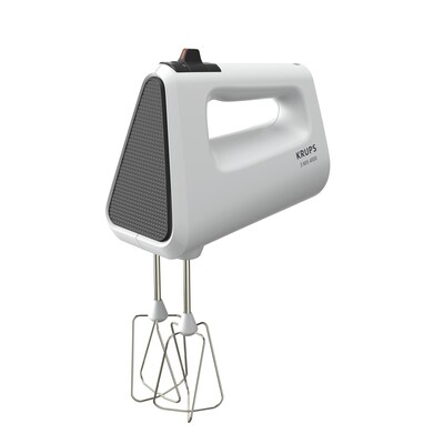 Geschwindigkeitsregler günstig Kaufen-Krups GN4001 3Mix 4000 Handmixer 450 Watt weiß. Krups GN4001 3Mix 4000 Handmixer 450 Watt weiß <![CDATA[• 450 Watt Leistung • Variabler Geschwindigkeitsregler plus Turbofunktion • Inkl. 2 Quirle und 2 Knethaken aus Edelstahl]]>. 