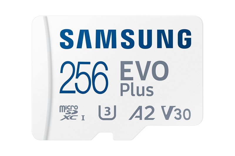 Samsung Evo Plus (2024) 256 GB microSDXC Speicherkarte (160 MB/s, Class 10, U3)