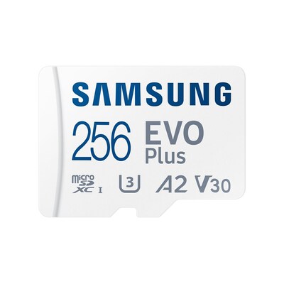 256 x günstig Kaufen-Samsung Evo Plus (2024) 256 GB microSDXC Speicherkarte (160 MB/s, Class 10, U3). Samsung Evo Plus (2024) 256 GB microSDXC Speicherkarte (160 MB/s, Class 10, U3) <![CDATA[• Speichertyp: microSDXC (UHS-I) inklusive SD-Adapter • Speicherkapazität: 256 G