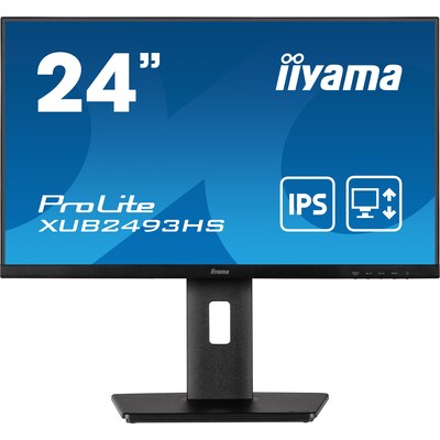sung günstig Kaufen-iiyama ProLite XUB2493HS-B6 60,5cm (23,8") Full HD IPS Monitor HDMI/DP Pivot. iiyama ProLite XUB2493HS-B6 60,5cm (23,8") Full HD IPS Monitor HDMI/DP Pivot <![CDATA[• Energieeffizienzklasse: E • Größe: 60,5 cm (23,8 Zoll) 16:9, Auflösung: 1.