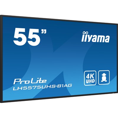 AS 7 günstig Kaufen-iiyama ProLite LH5575UHS-B1AG 138,8cm (55") 4K Digital Signage Monitor HDMI/DP. iiyama ProLite LH5575UHS-B1AG 138,8cm (55") 4K Digital Signage Monitor HDMI/DP <![CDATA[• Energieeffizienzklasse: G • Größe: 138 cm(55 Zoll) 16:9, Auflösung: 3.