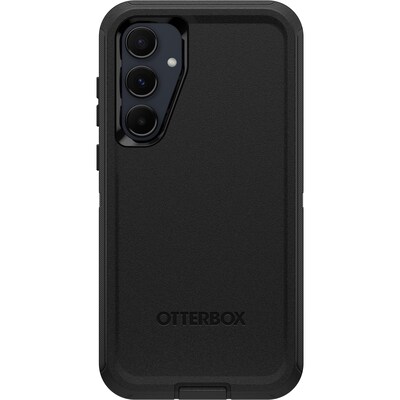 Galaxy ab günstig Kaufen-OtterBox Defender Samsung Galaxy A55 5G - black Schutzhülle. OtterBox Defender Samsung Galaxy A55 5G - black Schutzhülle <![CDATA[• Passend für Samsung Galaxy A55 5G • Stabile Innenschale und robuste Außenhülle • Erhöhte Kanten schütz