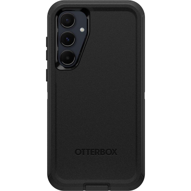 55 MS günstig Kaufen-OtterBox Defender Samsung Galaxy A55 5G - black Schutzhülle. OtterBox Defender Samsung Galaxy A55 5G - black Schutzhülle <![CDATA[• Passend für Samsung Galaxy A55 5G • Stabile Innenschale und robuste Außenhülle • Erhöhte Kanten schützen Kamera u