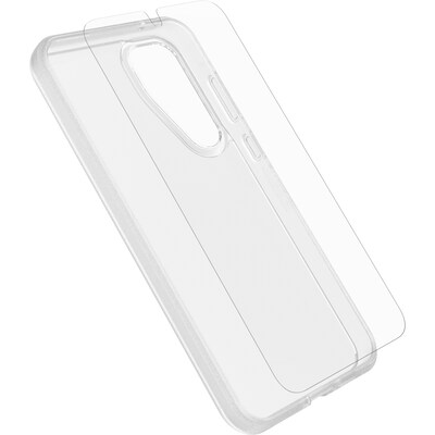 clear f günstig Kaufen-OtterBox React + OtterBox Glass Samsung Galaxy A55 5G - clear Schutzhülle. OtterBox React + OtterBox Glass Samsung Galaxy A55 5G - clear Schutzhülle <![CDATA[• Passend für Samsung Galaxy A55 5G • Material: Kunststoff, selbstklebendes Glas 