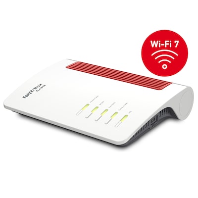FRITZ!box günstig Kaufen-AVM FRITZ!Box 6670 Cable WLAN Mesh Router Wi-Fi 7. AVM FRITZ!Box 6670 Cable WLAN Mesh Router Wi-Fi 7 <![CDATA[• DOCSIS 3.1 für Gigabit-Geschwindigkeiten • Wi-Fi 7 bis 2.880 MBit/s + 720 MBit/s • Intelligentes Smart Home für DECT- und Zigbee-Gerät