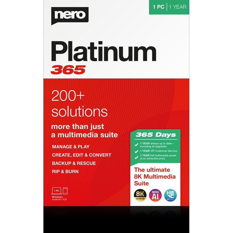 NERO Platinum 365 Download Code