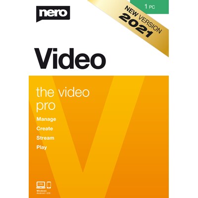 Pro Download günstig Kaufen-NERO Video | Download & Produktschlüssel. NERO Video | Download & Produktschlüssel <![CDATA[• Videos und Diashows erstellen, bearbeiten und exportieren • Leistungsstark mit KI-Unterstützung • Laufzeit unbegrenzt nutzbar • Plattf