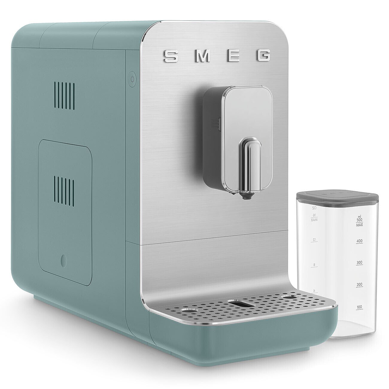 SMEG BCC13EGMEU Kompakt-Kaffeevollautomat mit Milchsystem Emerald Green-Matt