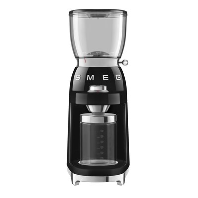 Mini Me günstig Kaufen-SMEG CGF11BLEU 50s Style Kaffeemühle Schwarz. SMEG CGF11BLEU 50s Style Kaffeemühle Schwarz <![CDATA[• Kaffeemühle für bis zu 30 Mahlgrade • Leicht zu reinigendes Edelstahl-Kegelmahlwerk • Aluminium-Druckguss-Gehäuse]]>. 