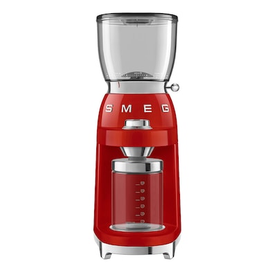 SMEG CGF11RDEU 50s Style Kaffeemühle Rot