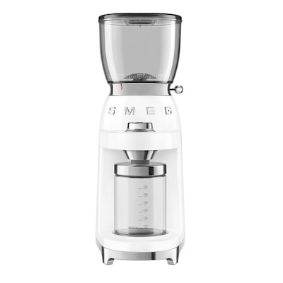 SMEG CGF11WHEU 50s Style Kaffeemühle Weiß