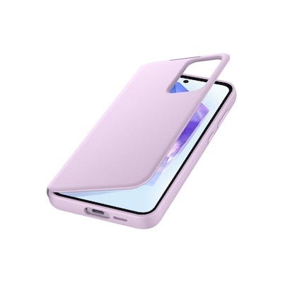 Smart  günstig Kaufen-Samsung Smart View Wallet Case EF-ZA556 für Galaxy A55 (5G) Lavender. Samsung Smart View Wallet Case EF-ZA556 für Galaxy A55 (5G) Lavender <![CDATA[• Passend für Samsung Galaxy A55 5G • Material: Polycarbonat • Schutz des Rahmens, der Rü