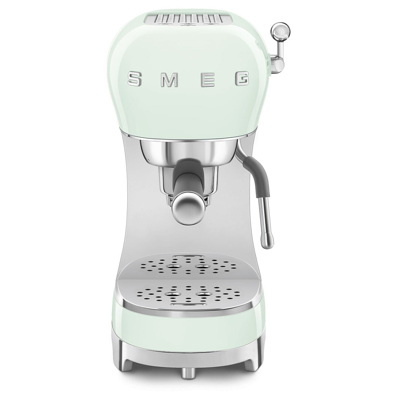 Smeg 50S Style Espresso-Kaffemaschine Pastellgrün Ecf02pgeu