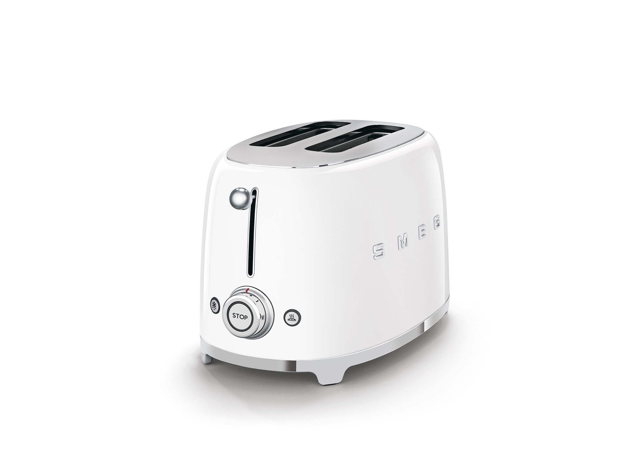 SMEG TSF01WHEU 50s Style Toaster Wei&szlig;