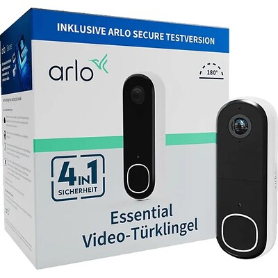 30 en  günstig Kaufen-Arlo Essential 2 AVD3001 FHD Video Doorbell Funk-Türklingel WLAN. Arlo Essential 2 AVD3001 FHD Video Doorbell Funk-Türklingel WLAN <![CDATA[• Einsatzzweck: außen • Auflösung: 1536 x 1536 Pixel • Bewegungserkennung, Nachtsicht • Videoan