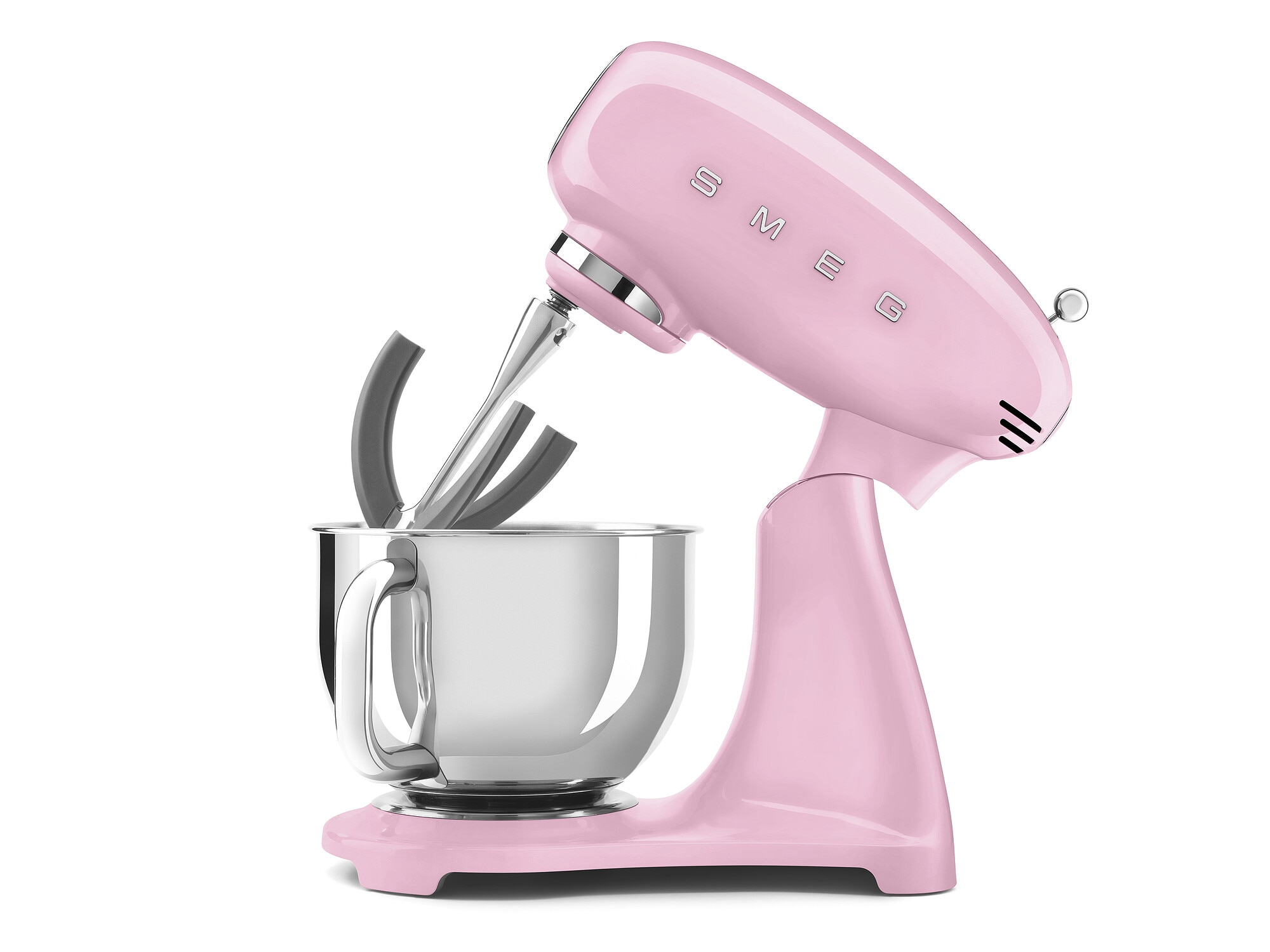 SMEG SMF03PKEU 50s Style K&uuml;chenmaschine Full-Color Cadillac Pink