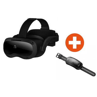 Reality VR günstig Kaufen-VIVE Focus 3 VR Brille Business-Edition + Handgelenk-Tracker. VIVE Focus 3 VR Brille Business-Edition + Handgelenk-Tracker <![CDATA[• Auflösung: 2448 x 2448 Pixel pro Auge • Aktualisierungsrate: 90 Hz • Sichtfeld: 120° • Virtual Reality-System 