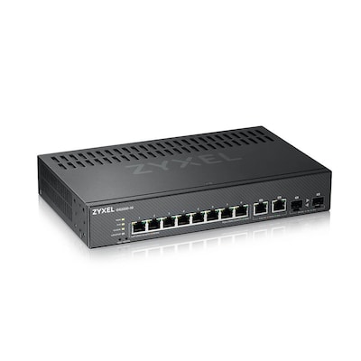 CD Rack günstig Kaufen-ZyXEL GS2220-10 52-Port Smart Managed Switch 48x GbE PoE+ 375W, 4x 10G SFP+ Rack. ZyXEL GS2220-10 52-Port Smart Managed Switch 48x GbE PoE+ 375W, 4x 10G SFP+ Rack <![CDATA[• 48-port GbE, 4x SFP+ Switch with GbE Uplink • 48x RJ-45 (100/1000Base-T), 4x 