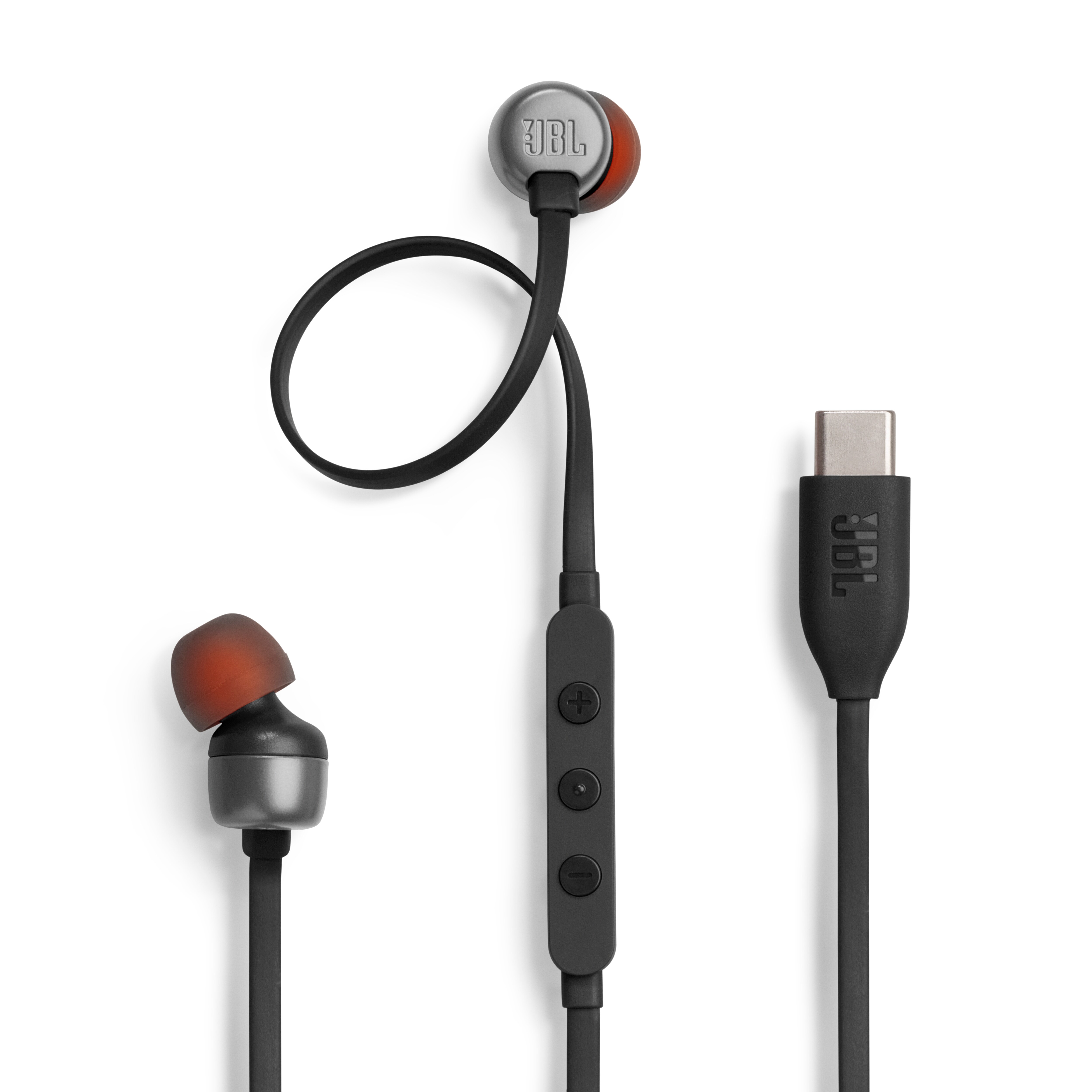 JBL Tune 310C, In-Ear Wired USB-C Headphone with High Resolution, Black