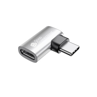 Good Connections USB 4.0 Gen. 3x2 Winkeladapter USB-C Stecker an USB-C Buchse