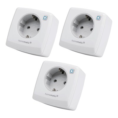 Steckdose 2 günstig Kaufen-Homematic IP Schalt-Mess-Steckdose Smart Plug HmIP-PSM-2 • 3er Pack. Homematic IP Schalt-Mess-Steckdose Smart Plug HmIP-PSM-2 • 3er Pack <![CDATA[• Die intelligente Steckdose für jeden Fall • Stromverbrauch unter Kontrolle • Stromfres