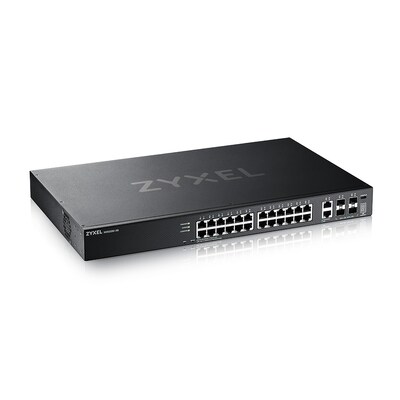 10 20 günstig Kaufen-ZyXEL XGS2220-30 30-Port Managed Stack Switch, 26x RJ-45, 4x SFP+, Rackmount. ZyXEL XGS2220-30 30-Port Managed Stack Switch, 26x RJ-45, 4x SFP+, Rackmount <![CDATA[• 24-port GbE L3 Access Switch with 6 10G Uplink • 24x 100/1000 Mbps, 2x 1G/2.5G/5G/10G