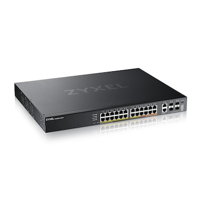 10 in  günstig Kaufen-ZyXEL XGS2220-30HP Gigabit Managed Stack Switch, 26x RJ-45, 4x SFP+, 400W PoE++. ZyXEL XGS2220-30HP Gigabit Managed Stack Switch, 26x RJ-45, 4x SFP+, 400W PoE++ <![CDATA[• 24-port GbE L3 Access PoE+ Switch with 6 10G Uplink (400 W) • 24x 100/1000 Mbps