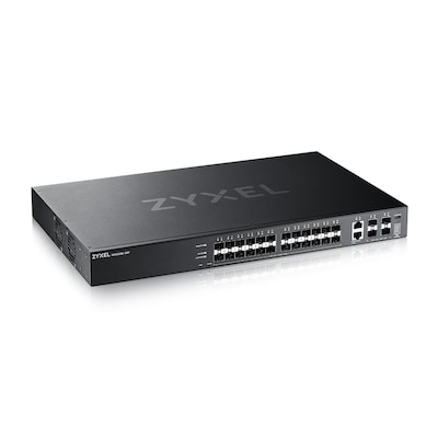 et 3  günstig Kaufen-ZyXEL XGS2220-30F Gigabit Managed Stack Switch, 2x RJ-45, 24x SFP, 4x SFP+. ZyXEL XGS2220-30F Gigabit Managed Stack Switch, 2x RJ-45, 24x SFP, 4x SFP+ <![CDATA[• 24-port SFP L3 Access Switch with 6 10G Uplink • 24x Gigabit SFP, 2x 1G/2.5G/5G/10G Ether