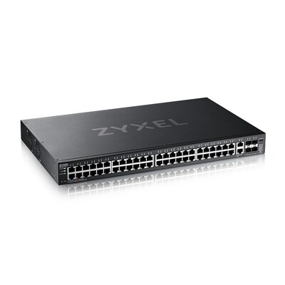 1000 St  günstig Kaufen-ZyXEL XGS2220-54 Gigabit Managed Stack Switch, 50x RJ-45, 4x SFP+, Rackmount. ZyXEL XGS2220-54 Gigabit Managed Stack Switch, 50x RJ-45, 4x SFP+, Rackmount <![CDATA[• 48-port GbE L3 Access Switch with 6 10G Uplink • 48x 100/1000 Mbps, 2x 1G/2.5G/5G/10G
