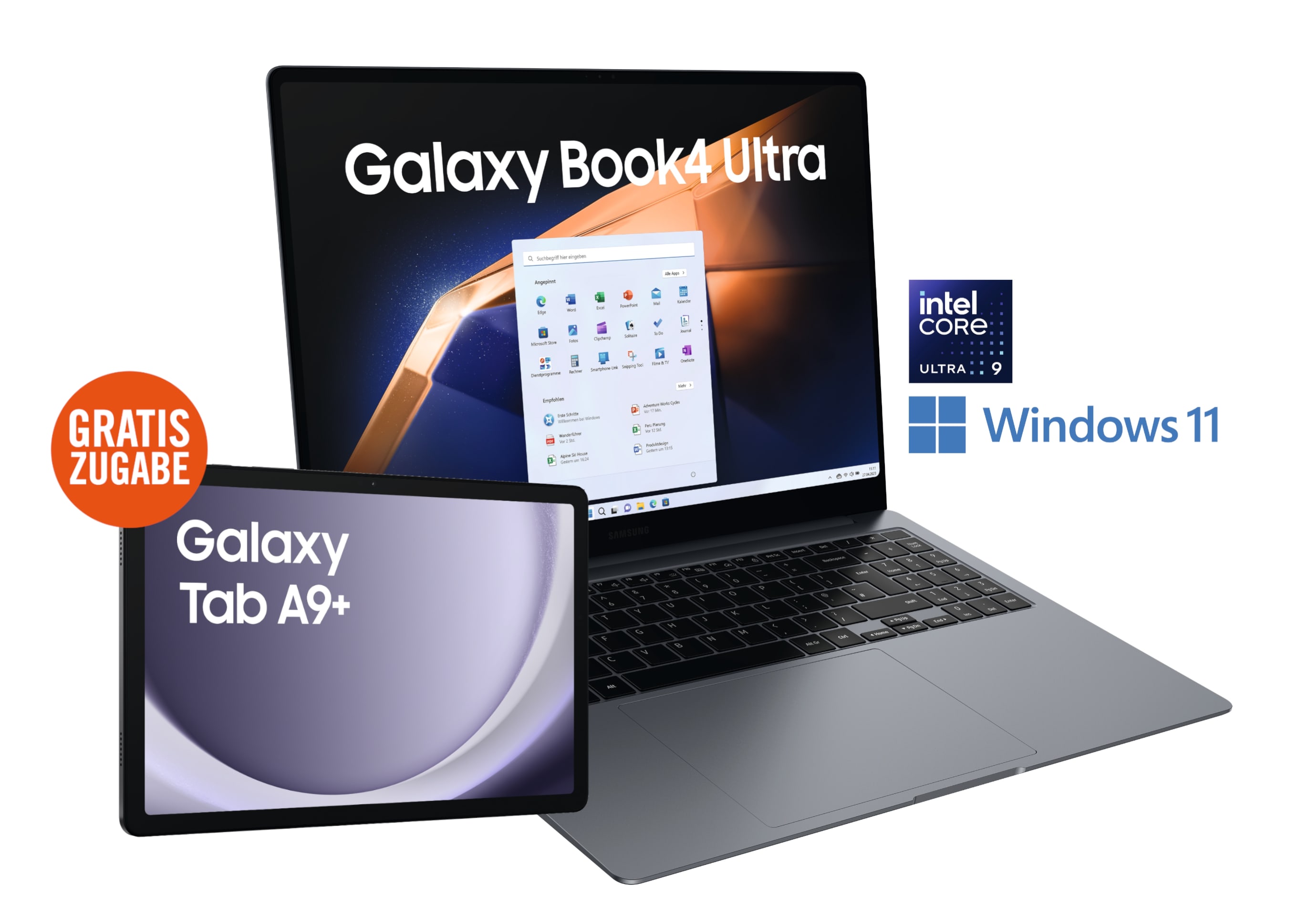 SAMSUNG GB4 Ultra Ultra 9 185H 32GB/1TB SSD 16&quot;WQXGA+ RTX4070 W11 +Tab