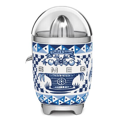 SMEG CJF01DGBEU Dolce &amp;amp; Gabbana Zitruspresse - Blu Mediterraneo