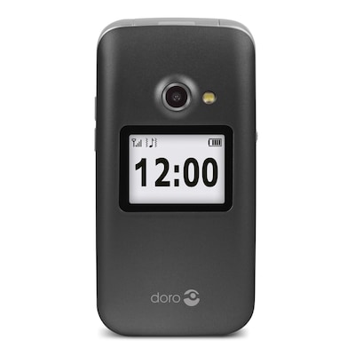Doro 2424 Mobiltelefon graphit-silber