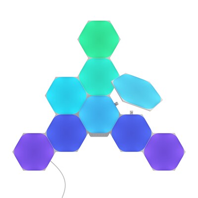 One I günstig Kaufen-Nanoleaf Shapes Hexagons Starter Kit - 9 Panels. Nanoleaf Shapes Hexagons Starter Kit - 9 Panels <![CDATA[• Energieeffizienzklasse: G • Modulares Stecksystem zur einfachen Montage • Über 16 Millionen Farben und Weißlicht • Steuerung per Berühru