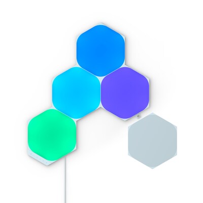 Led Licht günstig Kaufen-Nanoleaf Shapes Hexagons Starter Kit - 5 Panels. Nanoleaf Shapes Hexagons Starter Kit - 5 Panels <![CDATA[• Austauschtype: LED-Panel / Sockel: k. A. / Lichtfarbe: RGBW • Leistung: 1,6 Watt als Ersatz für k.A. • Energieeffizienzklasse: G • Steueru