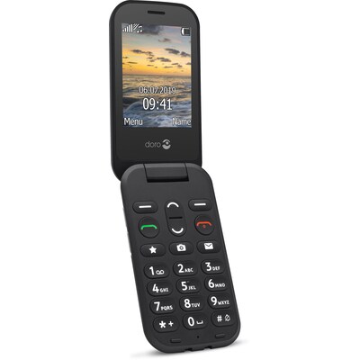 TE 240 günstig Kaufen-Doro 6040 Mobiltelefon schwarz. Doro 6040 Mobiltelefon schwarz <![CDATA[• GSM (Band) 900/1800/1900 • 2.8