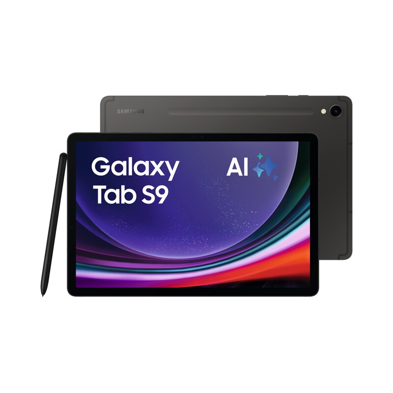 android tablet günstig Kaufen-Samsung GALAXY Tab S9 X710N WiFi 128GB graphite Android 13.0 Tablet. Samsung GALAXY Tab S9 X710N WiFi 128GB graphite Android 13.0 Tablet <![CDATA[• 27,8 cm (11,0 Zoll) WQXGA Display mit 2560 x 1600 Pixeln • 3,36 GHz Qualcomm-Snapdragon 8 Gen 2 (SM8550) Oc