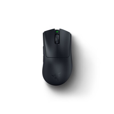 End Gaming günstig Kaufen-RAZER DeathAdder V3 Pro Schwarz inkl. HyperPolling Wireless Dongle. RAZER DeathAdder V3 Pro Schwarz inkl. HyperPolling Wireless Dongle <![CDATA[• Anwendungsbereich: Gaming, 5 Tasten • Nutzung mit und ohne Kabel • Sensortechnologie: Optisch (30.000 d