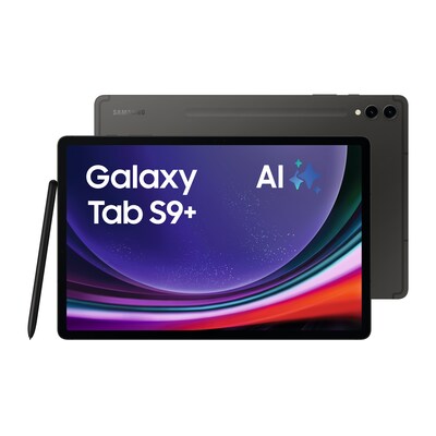 WI FI günstig Kaufen-Samsung GALAXY Tab S9+ X810N WiFi 256GB graphite Android 13.0 Tablet. Samsung GALAXY Tab S9+ X810N WiFi 256GB graphite Android 13.0 Tablet <![CDATA[• 31,5 cm (12,4 Zoll) WQXGA+ Display mit 2560 x 1600 Pixeln • 3,36 GHz Qualcomm-Snapdragon 8 Gen 2 (SM8
