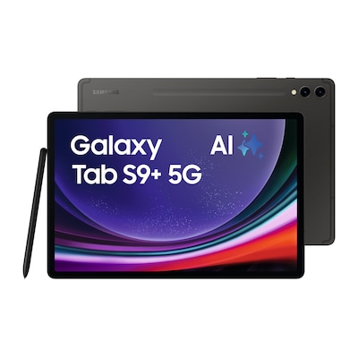 ET 8550 günstig Kaufen-Samsung GALAXY Tab S9+ X816B 5G 512GB graphite Android 13.0 Tablet. Samsung GALAXY Tab S9+ X816B 5G 512GB graphite Android 13.0 Tablet <![CDATA[• 31,5 cm (12,4 Zoll) WQXGA+ Display mit 2560 x 1600 Pixeln • 3,36 GHz Qualcomm-Snapdragon 8 Gen 2 (SM8550)