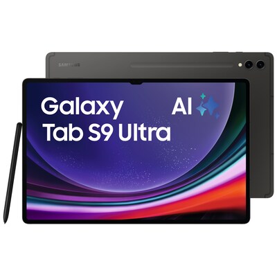 TAB 4  günstig Kaufen-Samsung GALAXY Tab S9 Ultra X910N WiFi 256GB graphite Android 13.0 Tablet. Samsung GALAXY Tab S9 Ultra X910N WiFi 256GB graphite Android 13.0 Tablet <![CDATA[• 37,0 cm (14,6 Zoll) WQXGA+ Display mit 2960 x 1848 Pixeln • 3,36 GHz Qualcomm-Snapdragon 8 