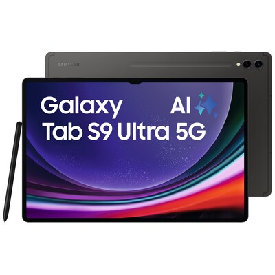 GR 18  günstig Kaufen-Samsung GALAXY Tab S9 Ultra X916B 5G 256GB graphite Android 13.0 Tablet. Samsung GALAXY Tab S9 Ultra X916B 5G 256GB graphite Android 13.0 Tablet <![CDATA[• 37,0 cm (14,6 Zoll) WQXGA+ Display mit 2960 x 1848 Pixeln • 3,36 GHz Qualcomm-Snapdragon 8 Gen 