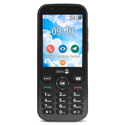 Mobiltelefon günstig Kaufen-Doro 7010 Mobiltelefon graphit. Doro 7010 Mobiltelefon graphit <![CDATA[• 2.8