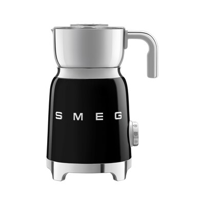 SMEG MFF11BLEU 50s Style Milchaufschäumer Schwarz