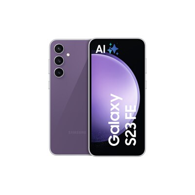 S23 FE günstig Kaufen-Samsung GALAXY S23 FE 5G S711B 128GB Purple Android 14.0 Smartphone. Samsung GALAXY S23 FE 5G S711B 128GB Purple Android 14.0 Smartphone <![CDATA[• Farbe: violett • 2,8 GHz Exynos 2200 Octa-Core-Prozessor • 50 Megapixel Hauptkamera mit optischer Bil