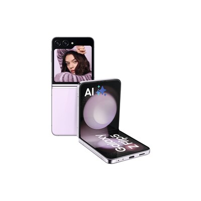 GA 5 günstig Kaufen-Samsung GALAXY Z Flip5 5G Smartphone lavender 256GB Dual-SIM Android 13.0 F731B. Samsung GALAXY Z Flip5 5G Smartphone lavender 256GB Dual-SIM Android 13.0 F731B <![CDATA[• Farbe: lavendel • 3,36 GHz Qualcomm Snapdragon 8 Gen 2 Octa-Core-Prozessor • 