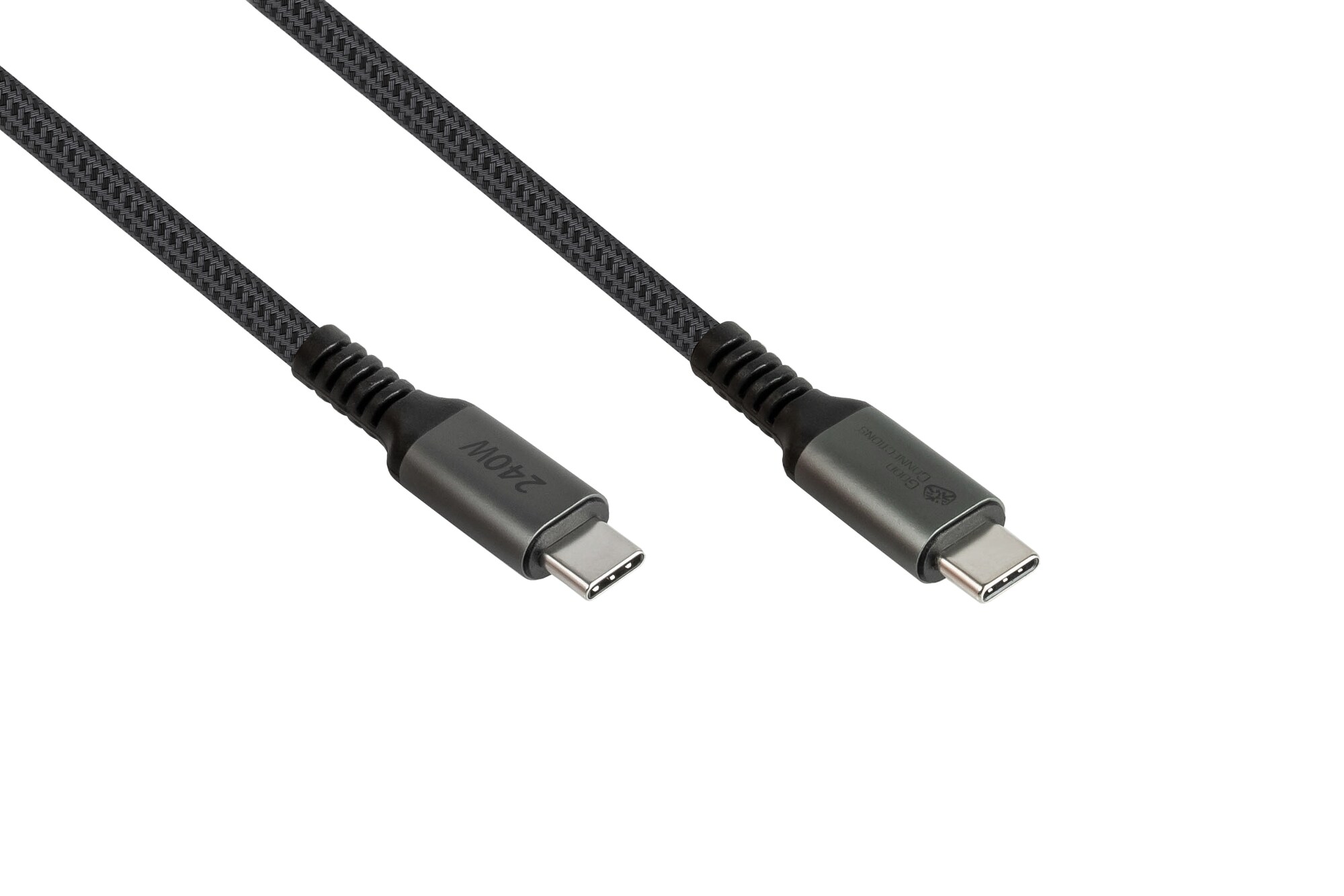 Good Connections USB 2.0 Lade- und Datenkabel (240W) USB-C St./ USB-C St. 1m